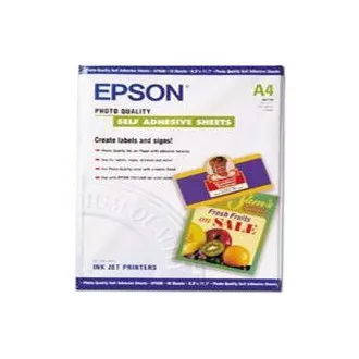 EPSON A4,Photo Quality Inkjet P. samolepiaci (10ks)