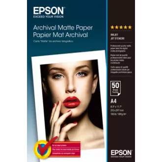 EPSON A4, Archival Matte Paper (50listov)