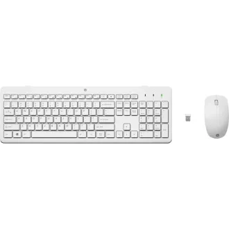 HP 230 klávesnica a myš/bezdrôtová/white GER
