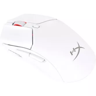 HP HyperX Pulsefire Haste 2 Mini/Herná/Optická/Pre pravákov/26 000 DPI/Drôtová+bezdrôtová/Biela