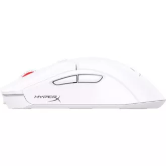 HP HyperX Pulsefire Haste 2 Mini/Herná/Optická/Pre pravákov/26 000 DPI/Drôtová+bezdrôtová/Biela