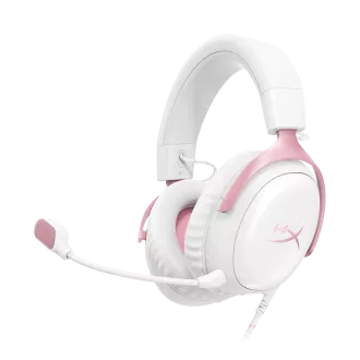 HP HyperX Cloud III WHT/PNK Gaming Headset