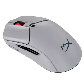 HyperX Pulsefire Haste 2 Pre/Herná/Optická/Pre pravákov/26 000 DPI/USB+BT/Sivá