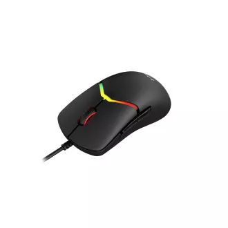 HP HyperX Pulsefire Saga/Herná/Optická/Pre pravákov/26 000 DPI/Drôtové USB-A/Čierna