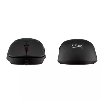 HP HyperX Pulsefire Saga/Herná/Optická/Pre pravákov/26 000 DPI/Drôtové USB-A/Čierna