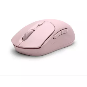 HP 400 Quiet/Kancelárska/Optická/Pre pravákov/1 200 DPI/USB+BT/Ružová