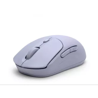 HP 400 Quiet/Kancelárska/Optická/Pre pravákov/1 200 DPI/USB+BT/Fialová