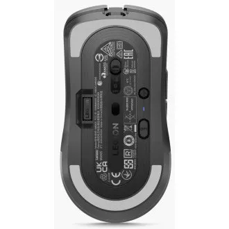 Lenovo Legion M600s/Herná/Optická/Pre pravákov/19 000 DPI/Drôtové/Bezdrôtové/Šedá