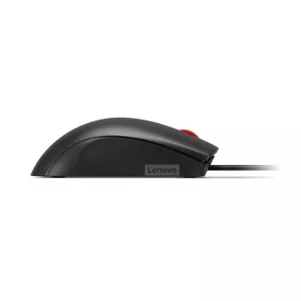 Lenovo 120/Kancelárska/Optická/1 600 DPI/Drôtová USB/Čierna