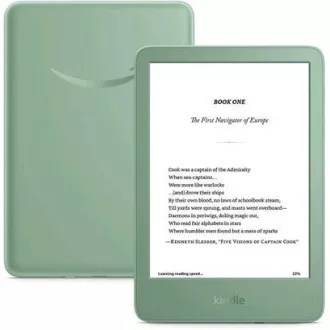 E-book Amazon Kindle Touch 2024 (16 GB), matcha, s reklamou E-book Amazon Kindle Touch 2024 (16 GB), matcha, s reklamou
