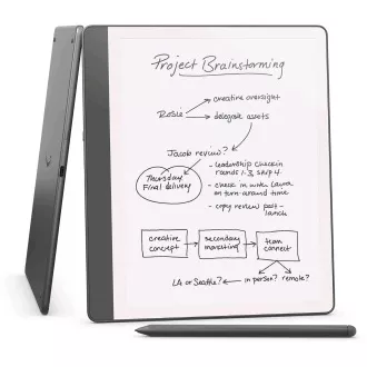 E-book Amazon Kindle Scribe 2024 (64 GB), Premium Pen, tungsten, BEZ REKLAM E-book Amazon Kindle Scribe 2024 (64 GB), Premium Pen, tungsten, BEZ REKLAM