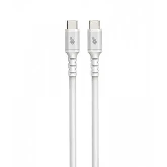 TB USB-C kábel biely 60W 1m TB USB-C kábel biely 60W 1m