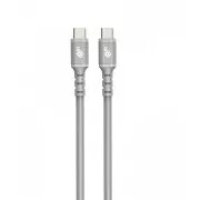 TB USB-C kábel sivý 60W 1m
