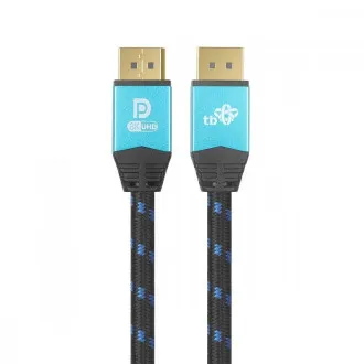 TB opletaný kábel DisplayPort 2.1, 2m TB opletaný kábel DisplayPort 2.1, 2m