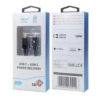 TB Touch USB C kábel s indikátorom nabíjania 100W TB Touch USB C kábel s indikátorom nabíjania 100W