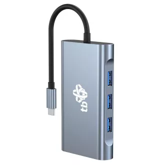 TB Touch USB C 8v1 - 2x HDMI, USB, VGA, RJ45, PD