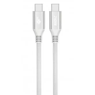 TB Touch USB C - USB C 240W, 1m biely TB Touch USB C - USB C 240W, 1m biely