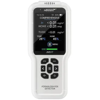 W-Star Monitor kvality vzduchu WSJMS17, TVOC, HCHO, teplota, vlhkosť, záznam hodnôt