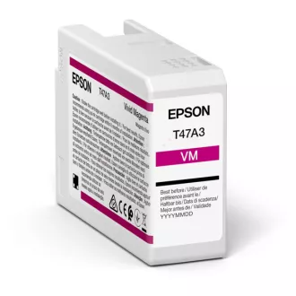 Farba do tlačiarne Epson C13T47A30N - cartridge, magenta (purpurová)