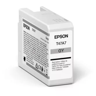 Farba do tlačiarne Epson C13T47A700 - cartridge, gray (sivá)