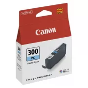Farba do tlačiarne Canon PFI-300 (4197C001) - cartridge, photo cyan (foto azúrová)