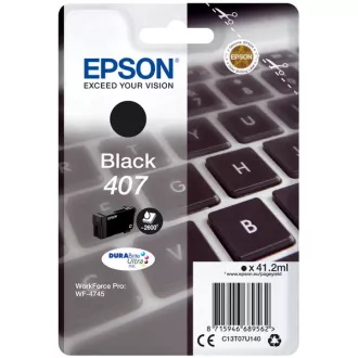 Farba do tlačiarne Epson C13T07U140 - cartridge, black (čierna)