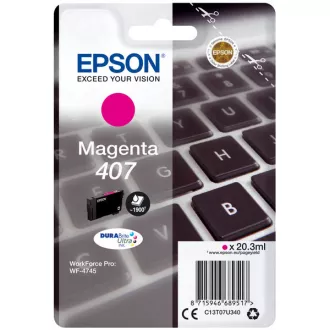 Farba do tlačiarne Epson C13T07U340 - cartridge, magenta (purpurová)