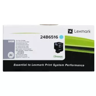 Toner Lexmark 24B6516, cyan (azúrový)