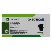 Toner Lexmark 24B7182, cyan (azúrový)