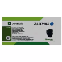Toner Lexmark 24B7182, cyan (azúrový)