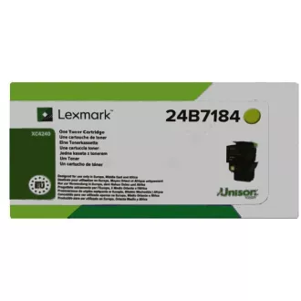 Toner Lexmark 24B7184, yellow (žltý)