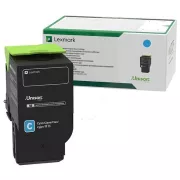 Toner Lexmark 78C20C0, cyan (azúrový)