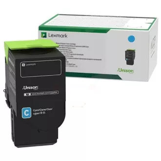 Toner Lexmark 78C2XC0, cyan (azúrový)