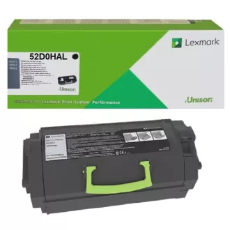 Toner Lexmark 52D0HAL, black (čierny) Toner Lexmark 52D0HAL, black (čierny)