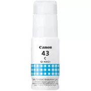 Farba do tlačiarne Canon GI-43 (4672C001) - cartridge, cyan (azúrová)
