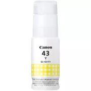 Farba do tlačiarne Canon GI-43 (4689C001) - cartridge, yellow (žltá)