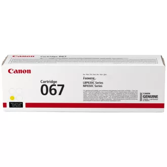 Toner Canon 067 (5099C002), yellow (žltý)