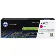 Toner HP 220X (W2203X), magenta (purpurový)
