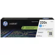 Toner HP 220X (W2201X), cyan (azúrový)