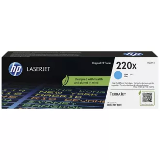 Toner HP 220X (W2201X), cyan (azúrový)