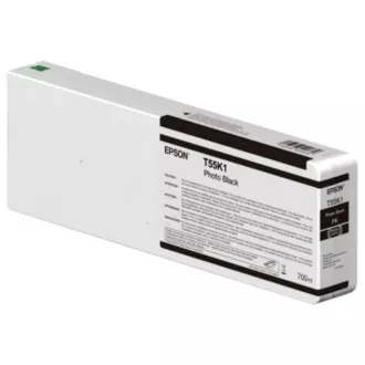 Farba do tlačiarne Epson C13T55K100 - cartridge, photoblack (fotočierna)