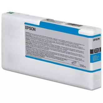 Farba do tlačiarne Epson C13T55W200 - cartridge, cyan (azúrová)