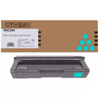 Toner Ricoh 408353, cyan (azúrový)