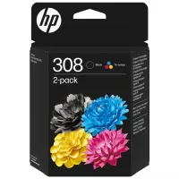 Farba do tlačiarne HP 308 (6L6S6UE) - cartridge, black + color (čierna + farebná)