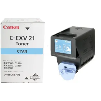 Toner Canon CEXV-21 (0453B002_B), cyan (azúrový) Toner Canon CEXV-21 (0453B002_B), cyan (azúrový)