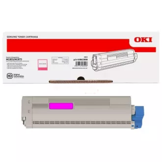 Toner Oki 45862838, magenta (purpurový)
