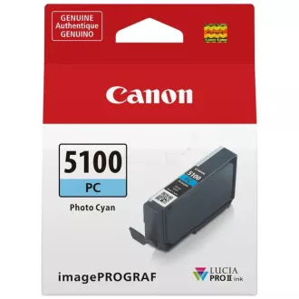 Farba do tlačiarne Canon PFI-5100 (6956C001) - cartridge, photo cyan (foto azúrová)