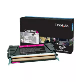 Toner Lexmark C748H2MG, magenta (purpurový)