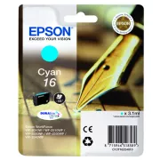 Farba do tlačiarne Epson T1622 (C13T16224022) - cartridge, cyan (azúrová)