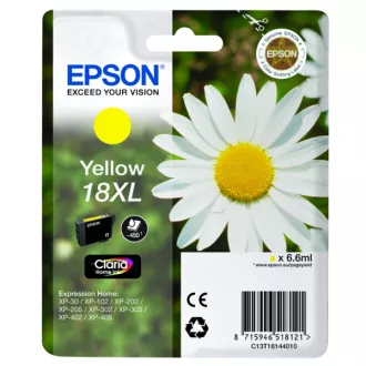 Farba do tlačiarne Epson T1814 (C13T18144022) - cartridge, yellow (žltá)